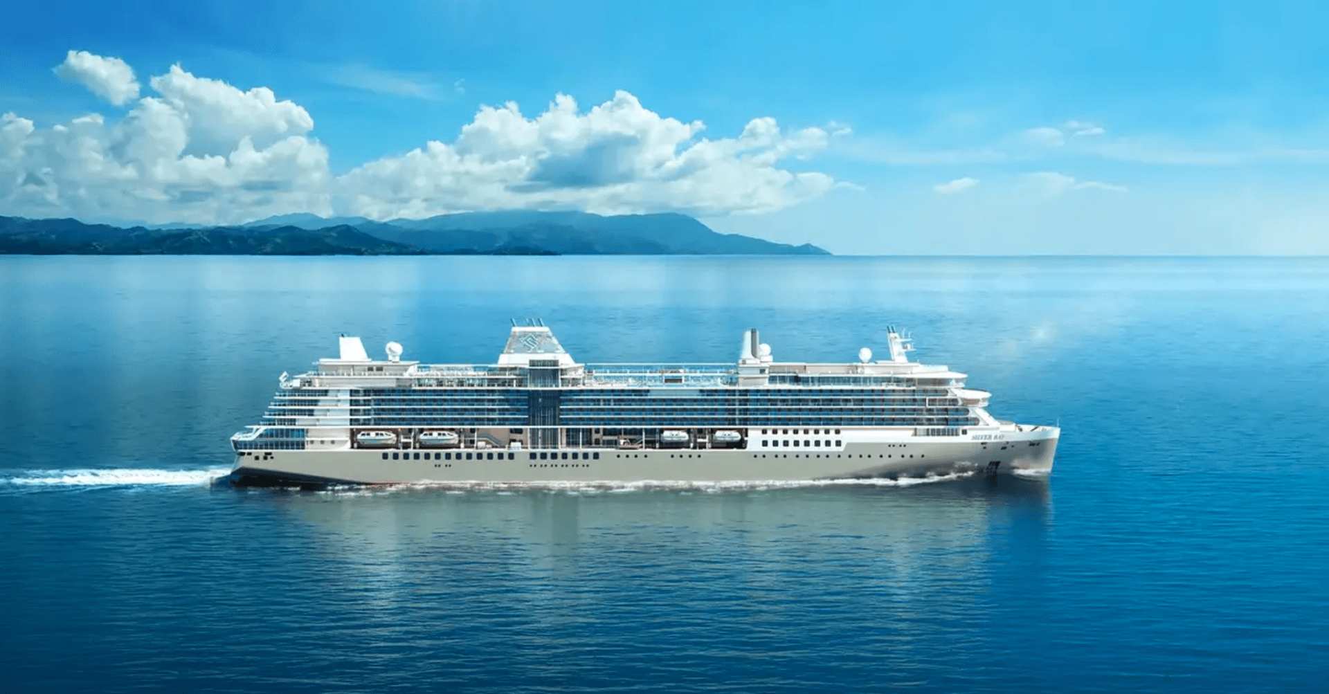 Silver Ray in the Meditteranean as Silversea celebrates 30 years.