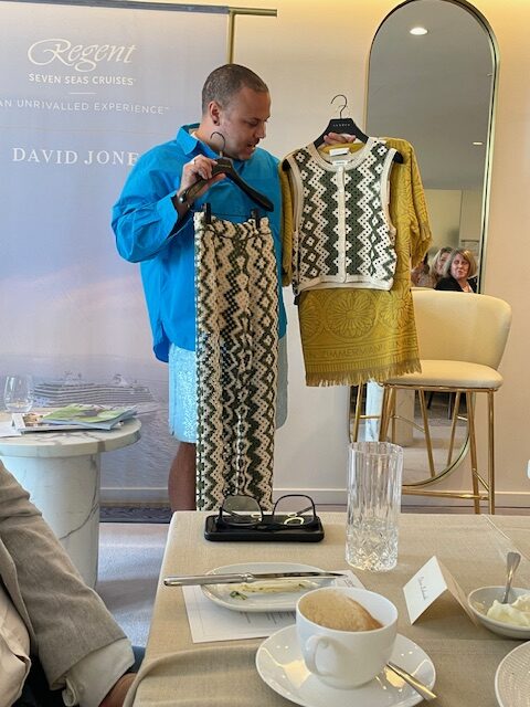David Jones' senior stylist Jared Pottier 