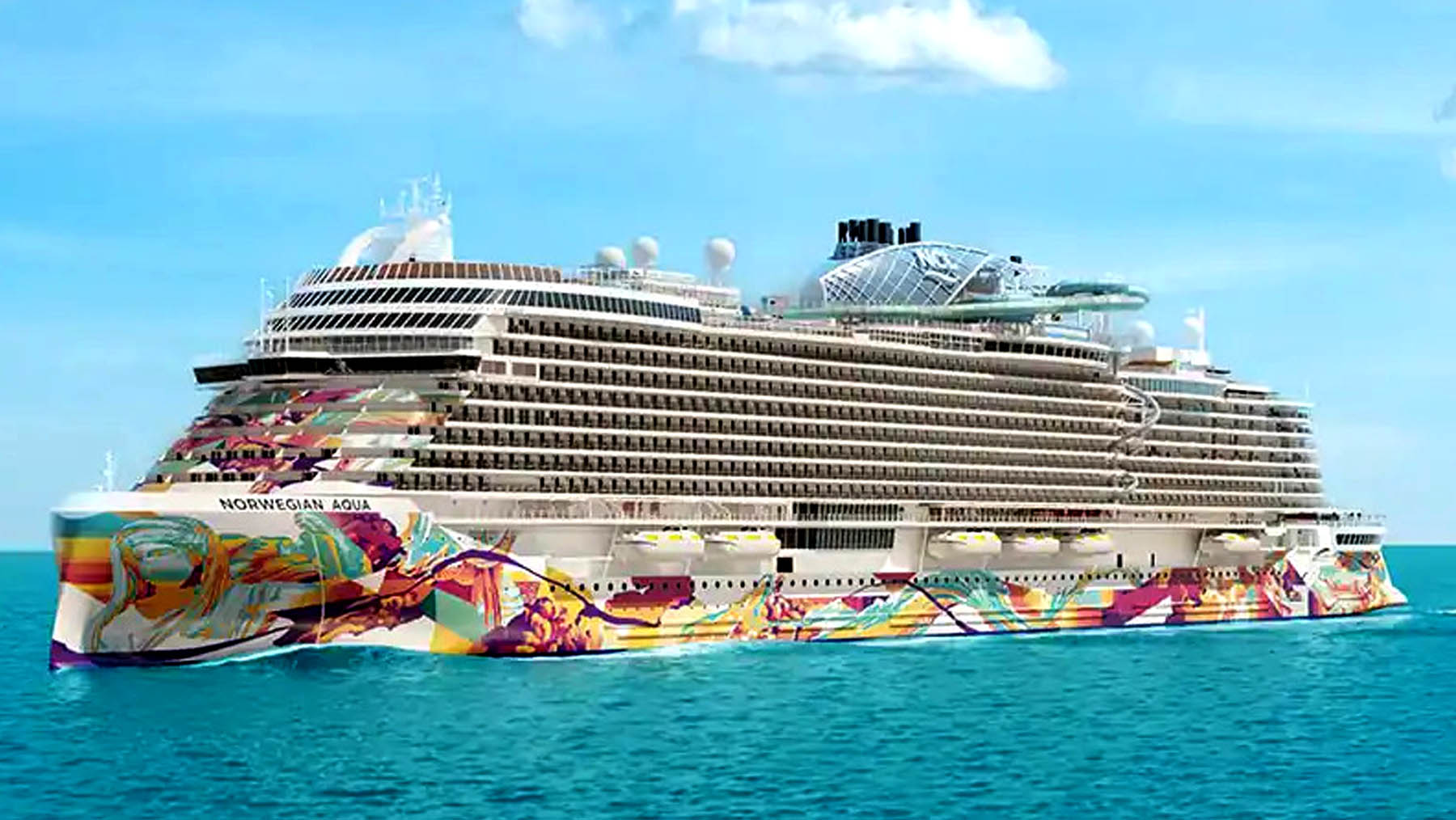NCL's Norwegian Aqua offers three fresh culinary experiences.