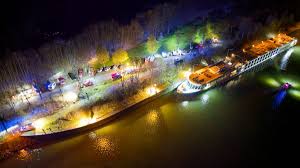 Image or river cruise hitting a wall at night