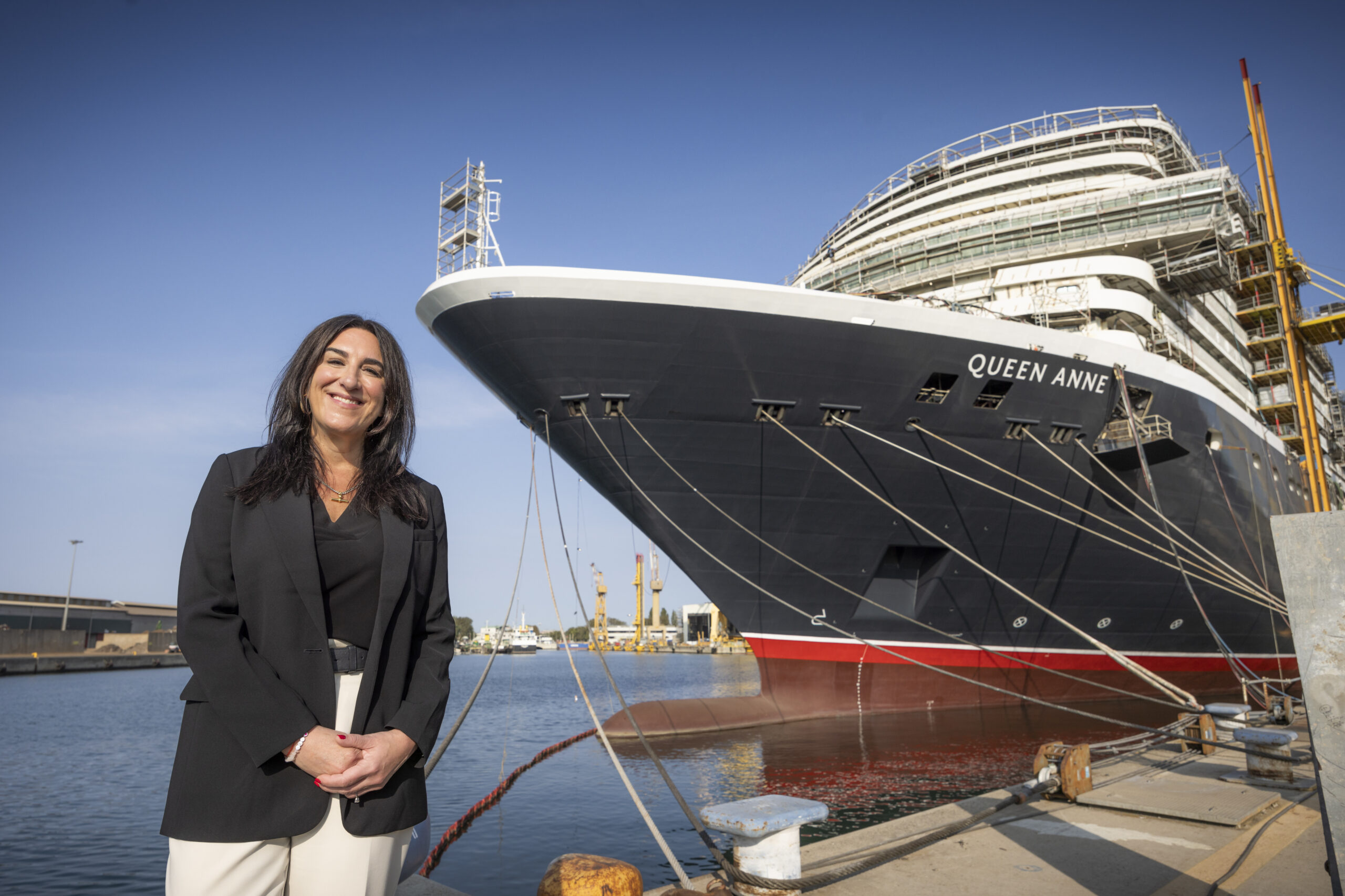 Cunard's fleet of stately ships