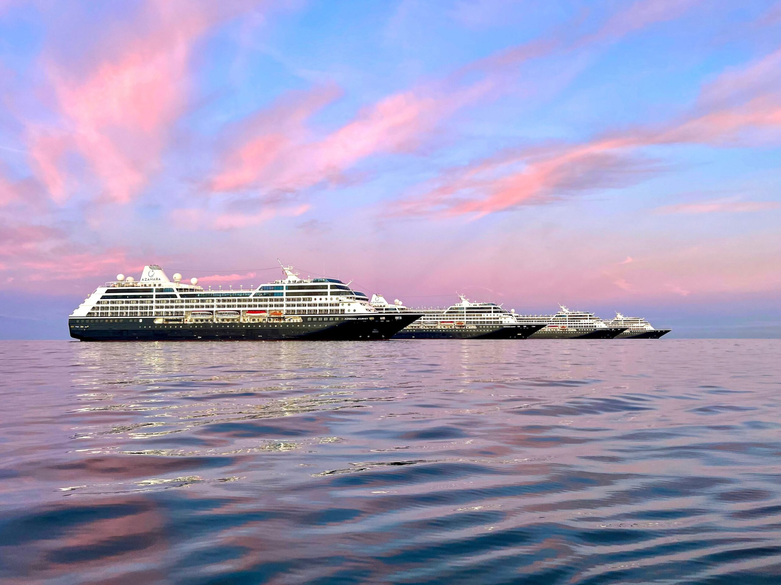 Azamara's fleet of four boutique ships
